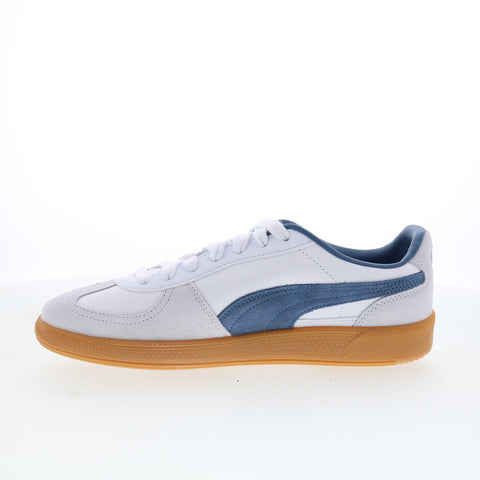 Puma Palermo Leather 39646424 Mens White Leather Lifestyle Sneakers Shoes