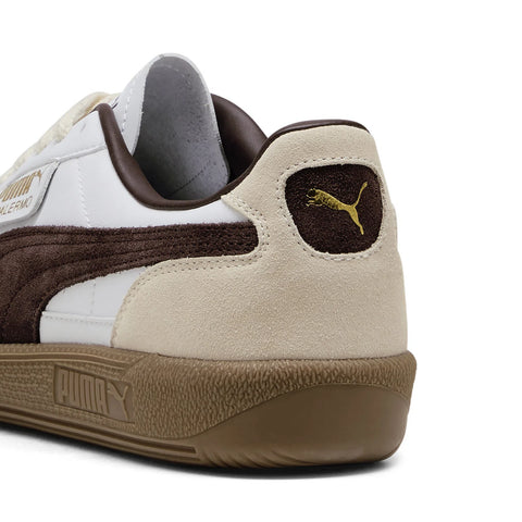 Puma Palermo Leather 39646428 Mens White Leather Lifestyle Sneakers Shoes