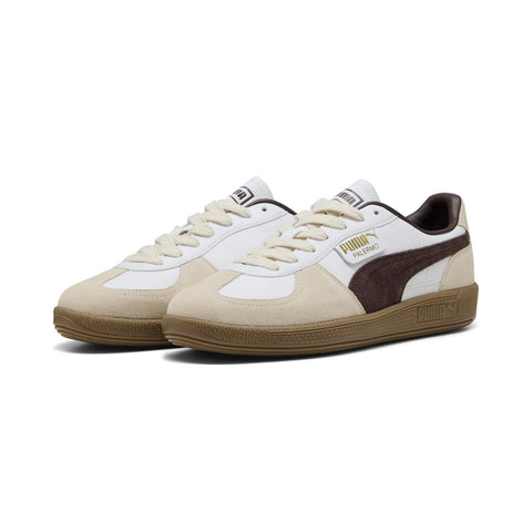 Puma Palermo Leather 39646428 Mens White Leather Lifestyle Sneakers Shoes