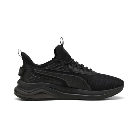 Puma Amplifier 39686707 Mens Black Mesh Lace Up Lifestyle Sneakers Shoes