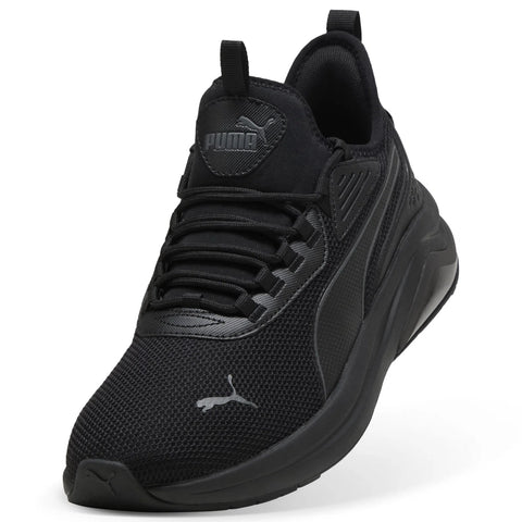 Puma Amplifier 39686707 Mens Black Mesh Lace Up Lifestyle Sneakers Shoes