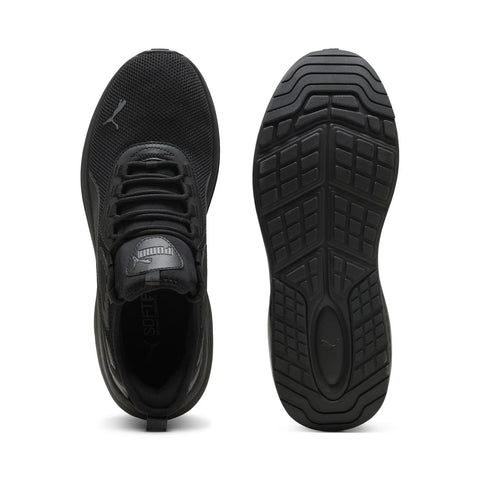 Puma Amplifier 39686707 Mens Black Mesh Lace Up Lifestyle Sneakers Shoes