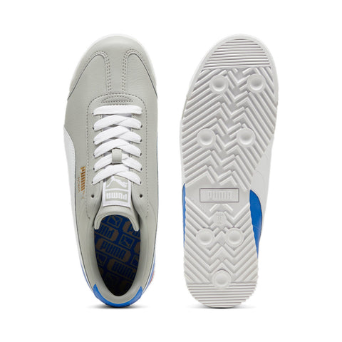 Puma Roma 24 Standard 39686807 Mens Gray Leather Lifestyle Sneakers Shoes