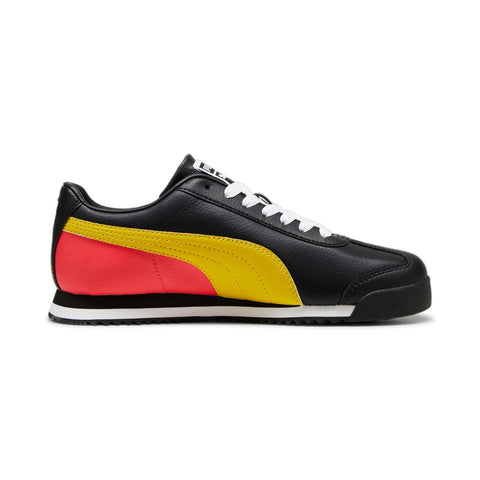 Puma Roma 24 Standard 39686808 Mens Black Leather Lifestyle Sneakers Shoes