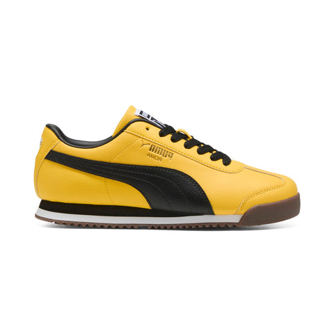 Puma Roma 24 Standard 39686813 Mens Yellow Lifestyle Sneakers Shoes