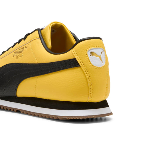 Puma Roma 24 Standard 39686813 Mens Yellow Lifestyle Sneakers Shoes