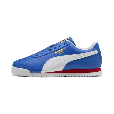 Puma Roma 24 Standard 39686816 Mens Blue Leather Lifestyle Sneakers Shoes