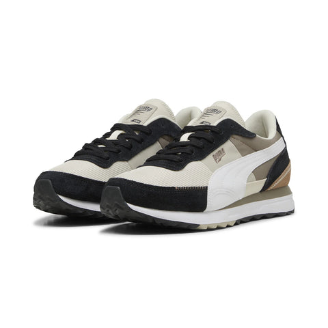 Puma Road Rider SD 39737718 Mens Beige Suede Lifestyle Sneakers Shoes