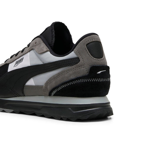 Puma Road Rider SD 39737720 Mens Black Suede Lifestyle Sneakers Shoes