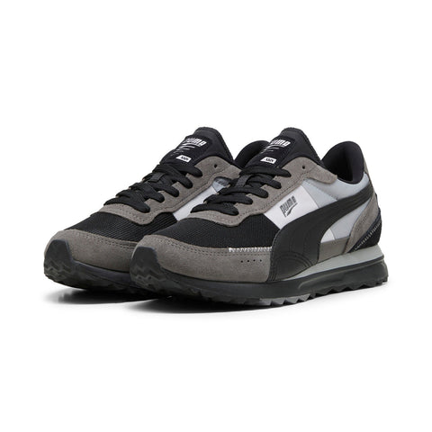 Puma Road Rider SD 39737720 Mens Black Suede Lifestyle Sneakers Shoes