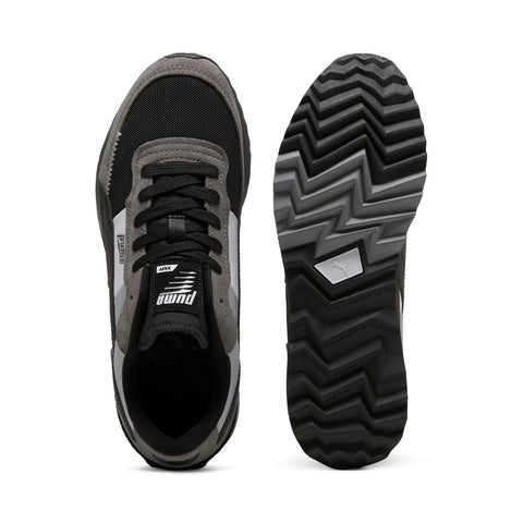 Puma Road Rider SD 39737720 Mens Black Suede Lifestyle Sneakers Shoes