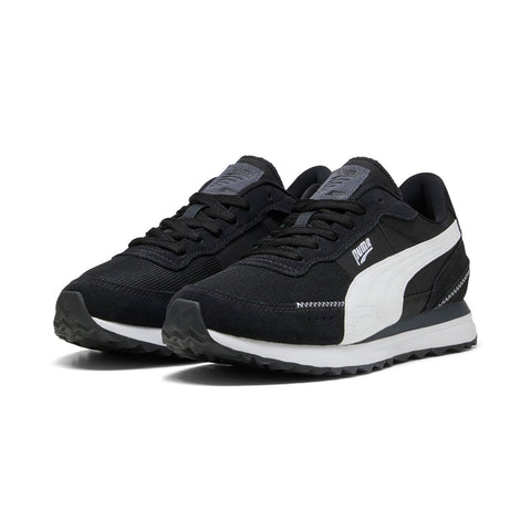 Puma Road Rider SD 39737730 Mens Black Suede Lifestyle Sneakers Shoes