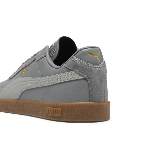 Puma Club II Era 39744712 Mens Gray Leather Lifestyle Sneakers Shoes