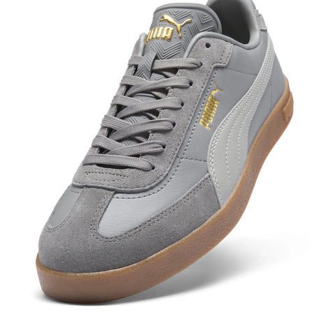 Puma Club II Era 39744712 Mens Gray Leather Lifestyle Sneakers Shoes