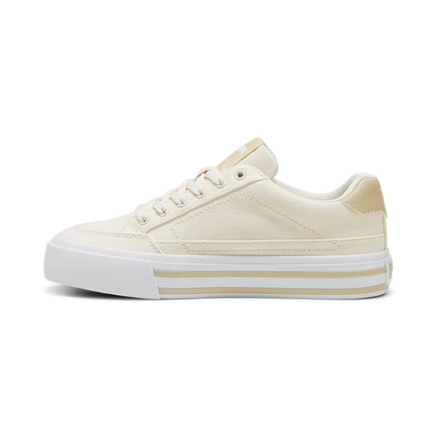Puma Court Classic Vulc 39763408 Womens Beige Lifestyle Sneakers Shoes