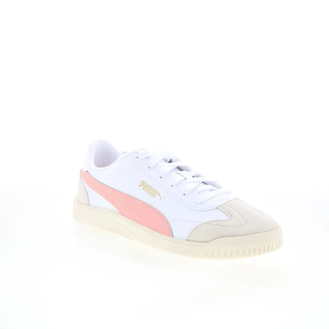 Puma Club 5V5 SD 39763617 Womens White Leather Lifestyle Sneakers Shoes
