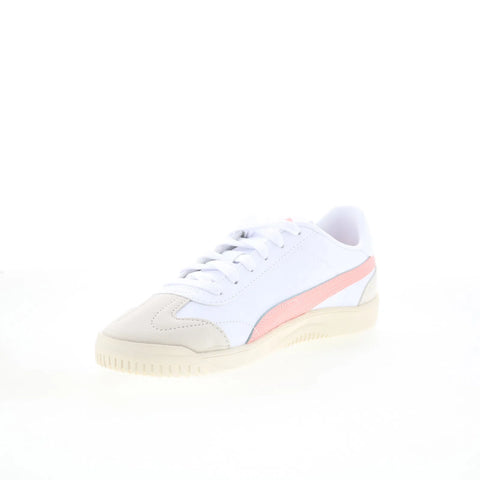 Puma Club 5V5 SD 39763617 Womens White Leather Lifestyle Sneakers Shoes