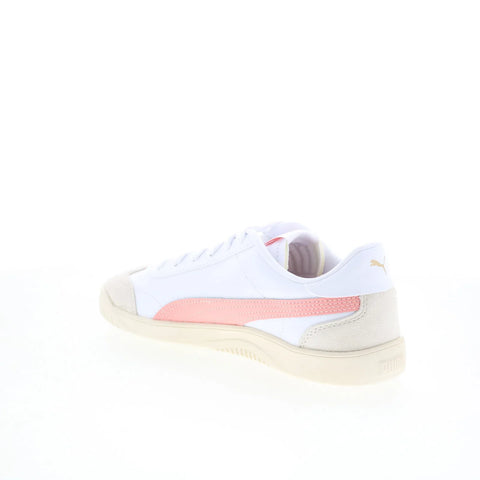Puma Club 5V5 SD 39763617 Womens White Leather Lifestyle Sneakers Shoes