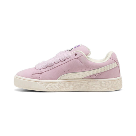 Puma Suede Xl 39764808 Womens Pink Suede Lace Up Lifestyle Sneakers Shoes