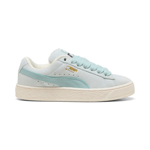 Puma Suede Xl 39764810 Womens Blue Suede Lace Up Lifestyle Sneakers Shoes
