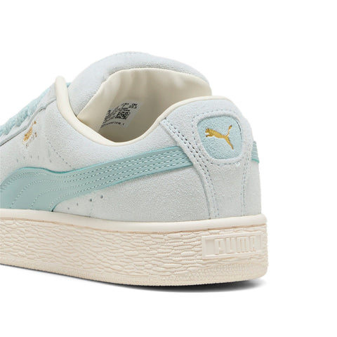 Puma Suede Xl 39764810 Womens Blue Suede Lace Up Lifestyle Sneakers Shoes