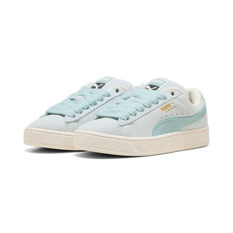 Puma Suede Xl 39764810 Womens Blue Suede Lace Up Lifestyle Sneakers Shoes