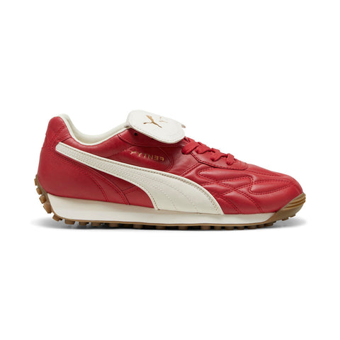 Puma Avanti L Fenty 39835203 Mens Red Leather Lifestyle Sneakers Shoes