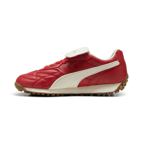 Puma Avanti L Fenty 39835203 Mens Red Leather Lifestyle Sneakers Shoes