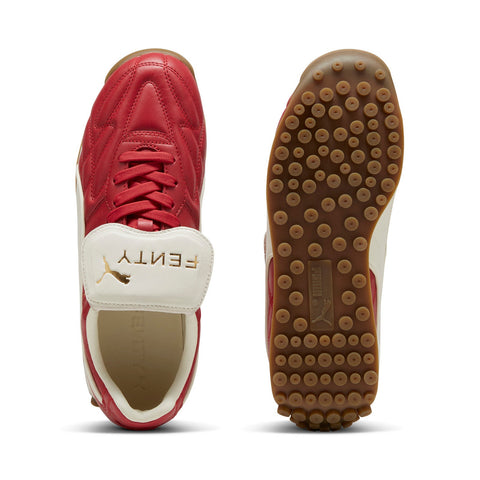 Puma Avanti L Fenty 39835203 Mens Red Leather Lifestyle Sneakers Shoes