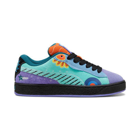 Puma XL Dia De Los Muertos 39840901 Mens Purple Lifestyle Sneakers Shoes