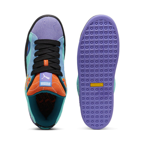 Puma XL Dia De Los Muertos 39840901 Mens Purple Lifestyle Sneakers Shoes