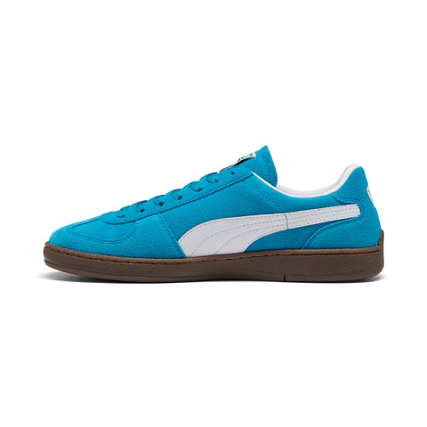 Puma Super Team SD 39852805 Mens Blue Suede Lifestyle Sneakers Shoes