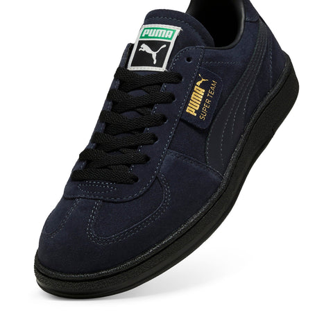 Puma Super Team SD 39852806 Mens Blue Suede Lifestyle Sneakers Shoes