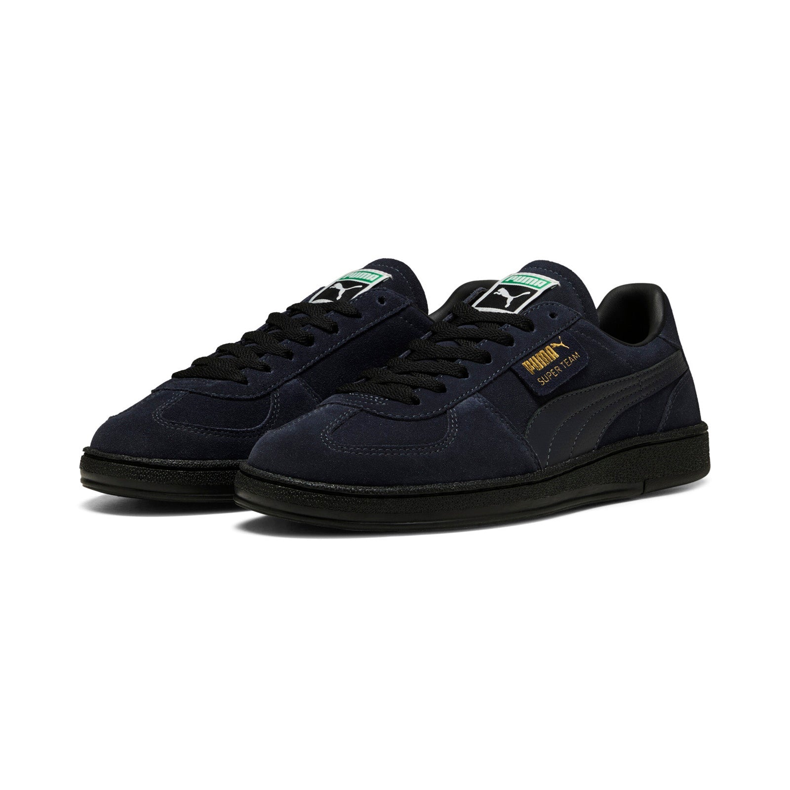 Puma Super Team SD 39852806 Mens Blue Suede Lifestyle Sneakers