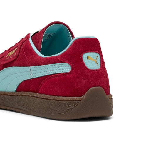Puma Super Team SD 39852808 Mens Red Suede Lifestyle Sneakers Shoes