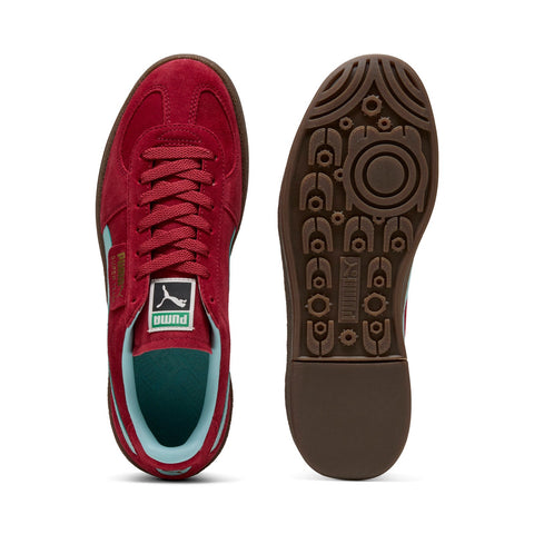 Puma Super Team SD 39852808 Mens Red Suede Lifestyle Sneakers Shoes