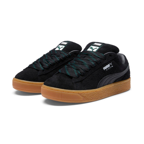 Puma Suede Xl Flecked 39857801 Womens Black Suede Lifestyle Sneakers Shoes