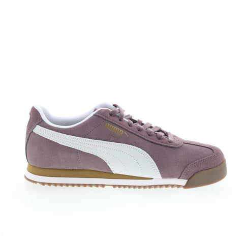 Puma Roma Suede 39863511 Mens Purple Suede Lifestyle Sneakers Shoes