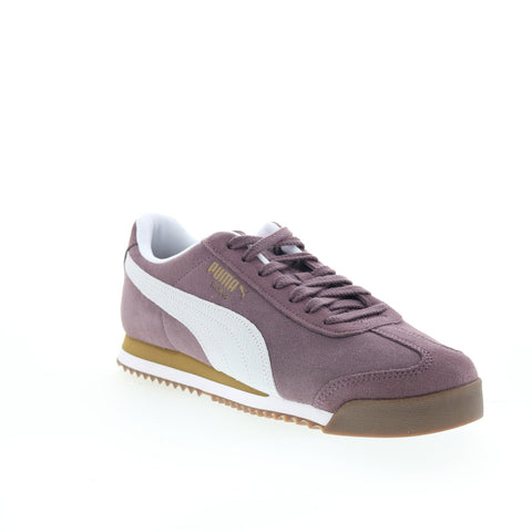 Puma Roma Suede 39863511 Mens Purple Suede Lifestyle Sneakers Shoes