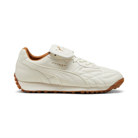 Puma Avanti Vl Fenty 39867202 Mens Beige Leather Lifestyle Sneakers Shoes