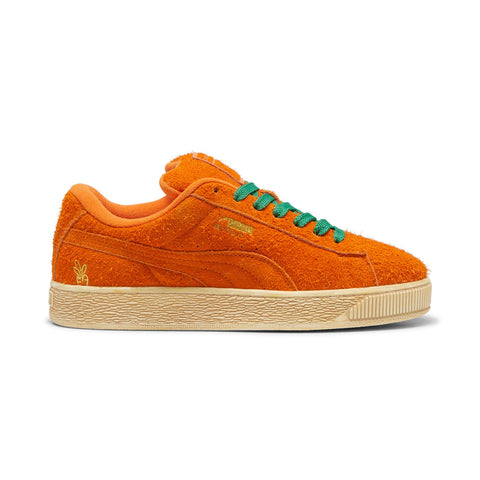 Puma Suede XL Carrots 39880001 Mens Orange Suede Lifestyle Sneakers Shoes