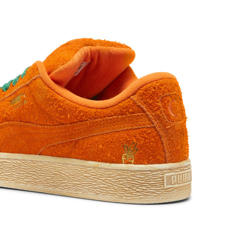 Puma Suede XL Carrots 39880001 Mens Orange Suede Lifestyle Sneakers Shoes