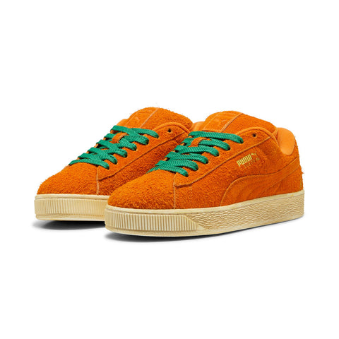 Puma Suede XL Carrots 39880001 Mens Orange Suede Lifestyle Sneakers Shoes