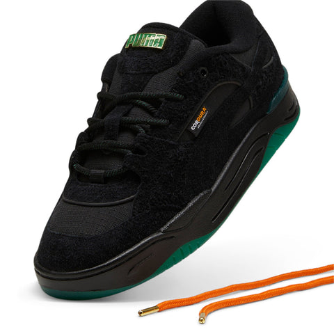 Puma-180 Carrots 39880201 Mens Black Suede Lace Up Lifestyle Sneakers Shoes