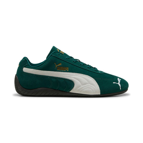 Puma Speedcat OG 39884612 Mens Green Suede Lace Up Lifestyle Sneakers Shoes