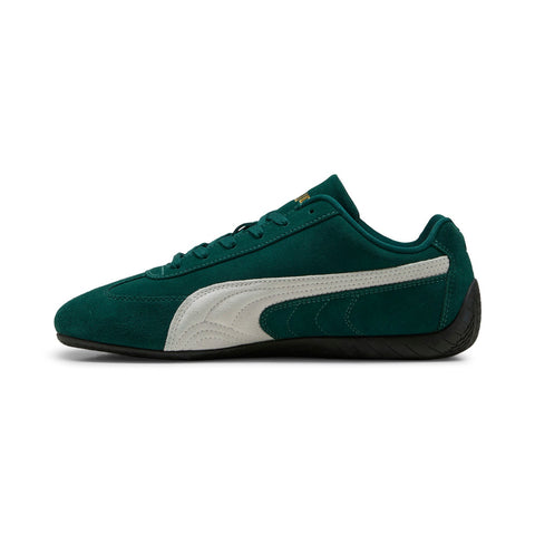 Puma Speedcat OG 39884612 Mens Green Suede Lace Up Lifestyle Sneakers Shoes