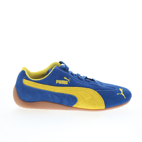 Puma Speedcat OG 39884644 Mens Blue Suede Lifestyle Sneakers Shoes