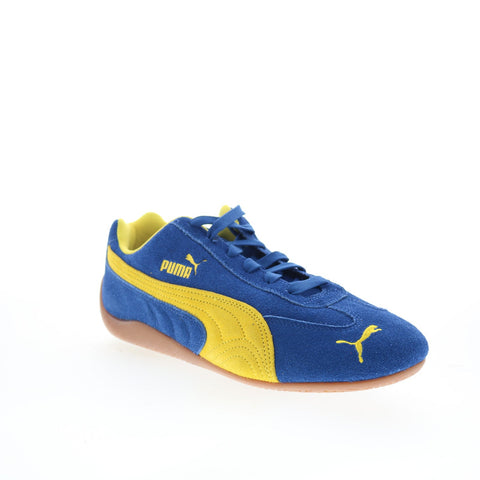Puma Speedcat OG 39884644 Mens Blue Suede Lifestyle Sneakers Shoes