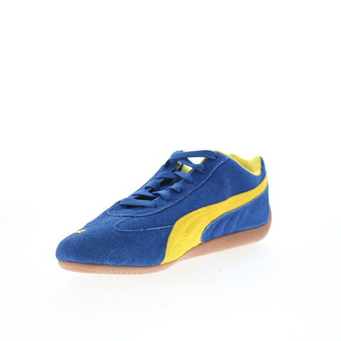 Puma Speedcat OG 39884644 Mens Blue Suede Lifestyle Sneakers Shoes