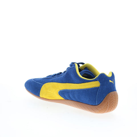 Puma Speedcat OG 39884644 Mens Blue Suede Lifestyle Sneakers Shoes